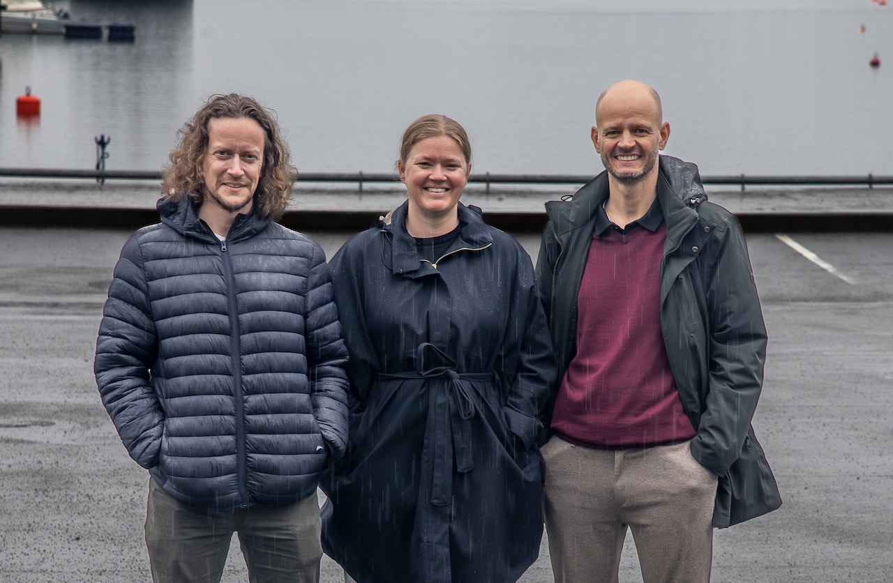 F.v. Arne Fagerland, Ingrid Lauvås og Kenneth Elvik Aarvik (Foto: Tore Letvik)