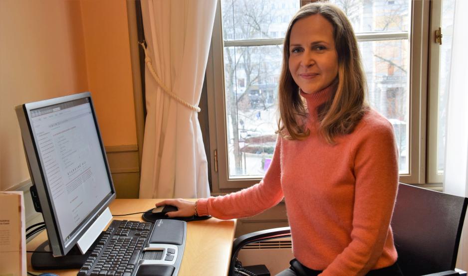 Marianne Rustberggard er studentombud ved UiO. Foto: Tuva Bønke Grønning