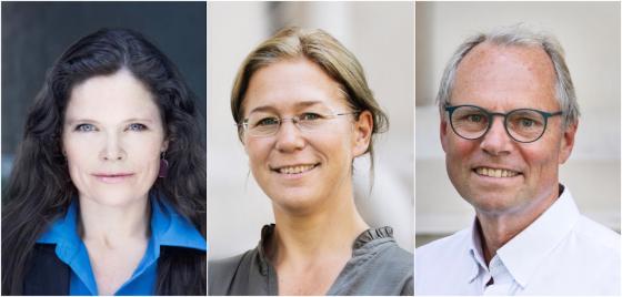 F.v. Cecilie Hellestveit, Anine Kierulf og Hans Petter Graver (Foto: Lisbeth Michelsen/Thomas Haugersveen)