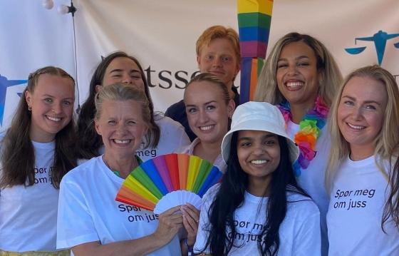 Pride i Oslo (Foto: Rettssenteret)