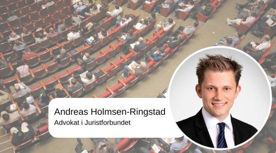 Andreas Holmsen-Ringstad (Foto: Juristforbundet / pixabay)