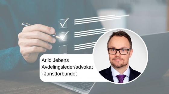 Arild Jebens (Foto: Juristforbundet/Shutterstock)