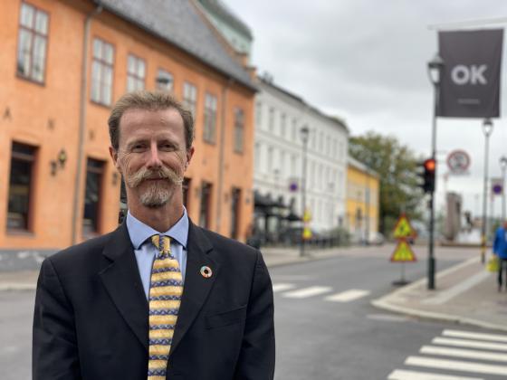 David Boyd, FNs speisalrapporttør på klima og menneskerettigheter. Foto: Tuva Bønke Grønning