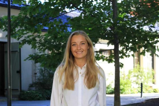 Hannah Brænden vant UiOs bærekraftpris. Foto: Zoha Shima Høegh-Omdal Saatchi / UiO
