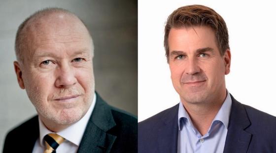 Håvard Holm (t.v.) og Tor Egil Viblemo (Foto: Juristforbundet)