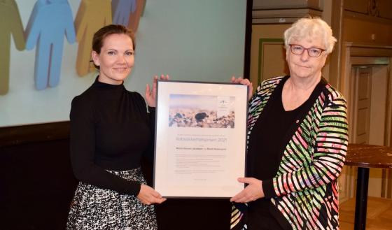 Maria Hessen Jacobsen og Randi Rosenqvist (Foto: Ole-Martin Gangnes)