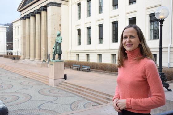 Marianne Rustberggard er studentombud ved UiO. Foto: Tuva Bønke Grønning