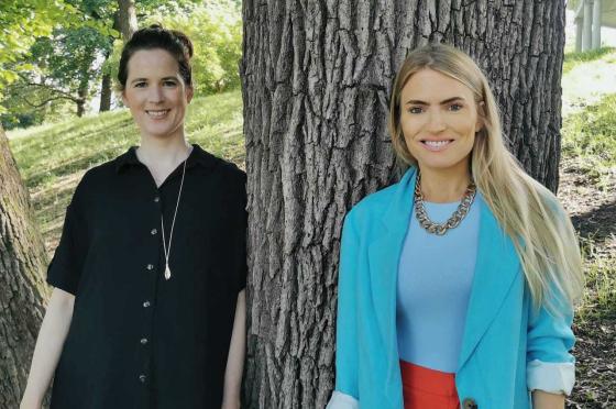 F.v. Marie Louise Sunde og Isabelle Ringnes (Foto: Equality Check)