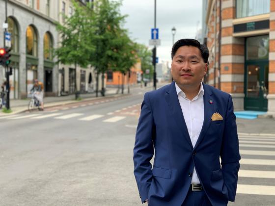 Advokat Marius Lindberg i Kreftforeningen. Foto: Tuva Bønke Grønning