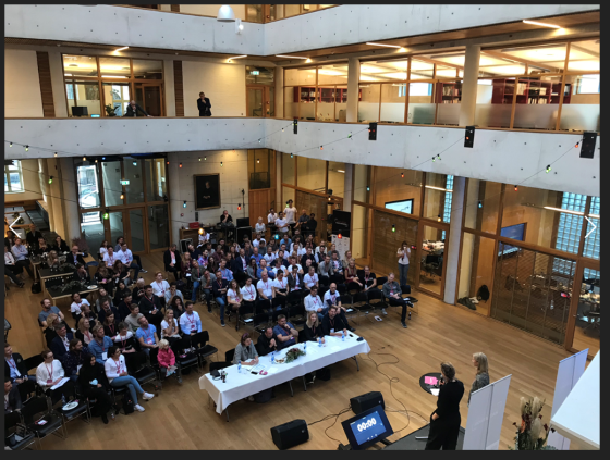 Fjorårets Legal Hackathon hos Gyldendal. 