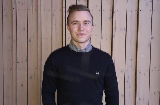 Sondre Lie, leder for Juristforbundet Student