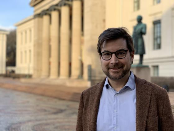 Jusprofessor Tobias Mahler. Foto: Tuva Bønke Grønning
