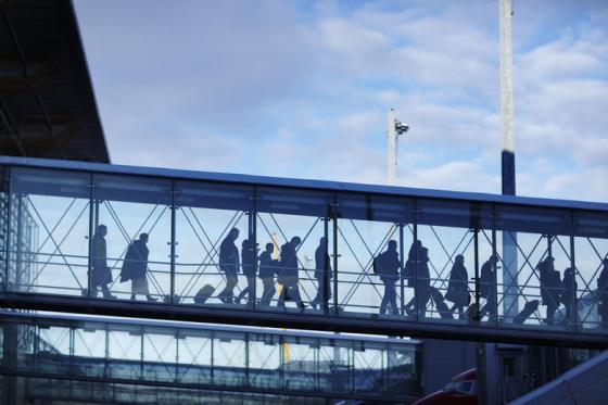 Flyavgang (Foto: NHO)