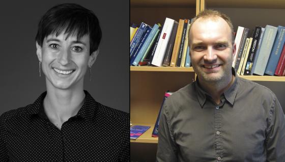 Ingunn Ikdahl og Christoffer Conrad Eriksen (Foto: UiO)