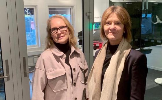 Benedicte Gram-Knutsen og Elisabeth Bach-Evensen Grønningsæter (Foto: Ole-Martin Gangnes)