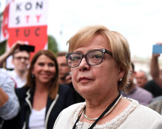 Malgorzata Gersdorf (Foto: AFP/Janek Skarzynski)
