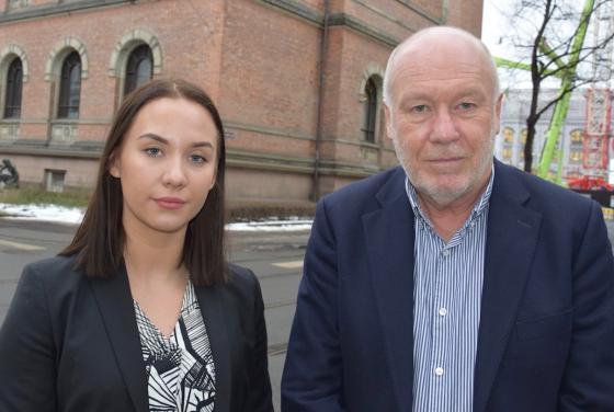 Sofie Rosvoll og Håvard Holm
