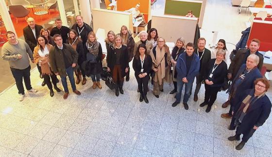 En god samling tillitsvalgte fra hele Norge, fra så vel offentlig som privat sektor møtte til studieprogrammet som kom i stand etter at Juristforbundet inngikk en avtale med Høyskolen Kristiania. (Foto: Tore Letvik)