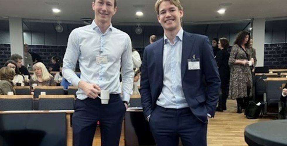 F.v. Henrik Botten Taubøll og Eirik Skule (Foto: privat)