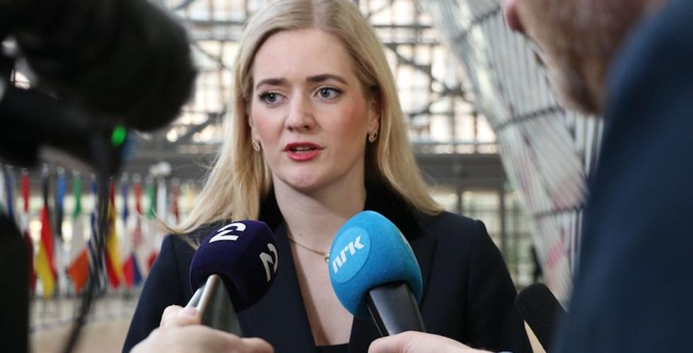 Justis- og beredskapsminister Emilie Enger Mehl (Foto: JD)