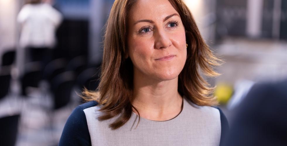 Arbeids- og inkluderingsminister Tonje Brenna. (Foto: Simen Gald / Arbeids- og inkluderingsdepartementet)
