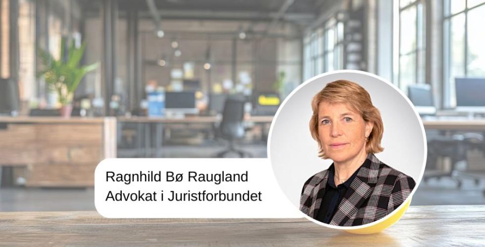 Ragnhild Bø Raugland (Foto: Juristforbundet/pixabay)