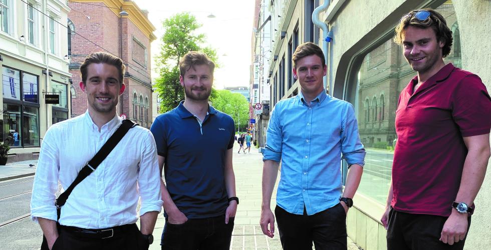 F.v. Vinnerne nasjonalt 2020: Peder Grennes Hallin og Adrian Martin. Vinnerne  nasjonalt 2021: Ole Forfang og Sigve Nærø Innselset