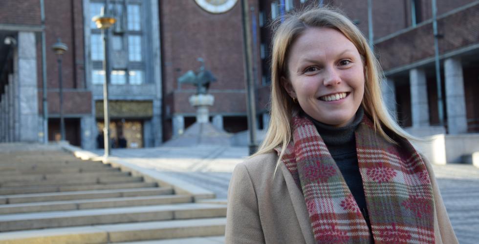 Elisabeth Thoresen er jurist i byrådsavdelingen for miljø og samferdsel. Foto: Tuva Bønke Grønning