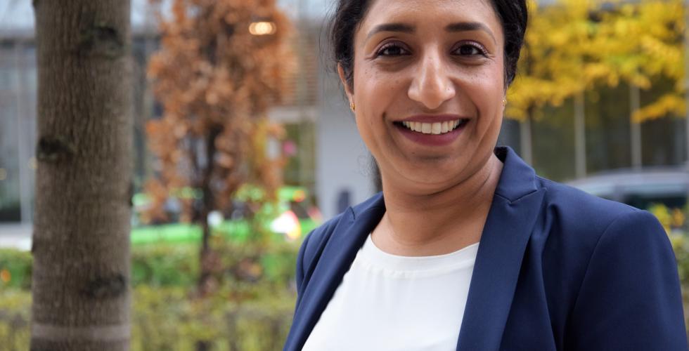 Farah Ali, leder for kvinneutvalget i Juristforbundet. Foto: Tuva Bønke Grønning