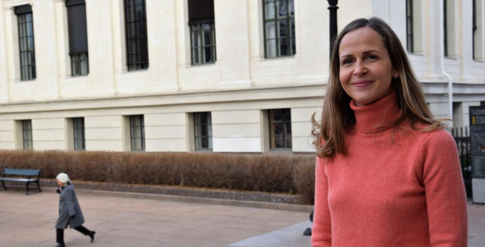 Marianne Rustberggard er studentombud ved UiO. Foto: Tuva Bønke Grønning
