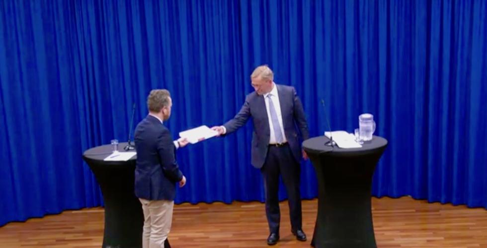 EØS gransking (Foto: regjeringen.no)