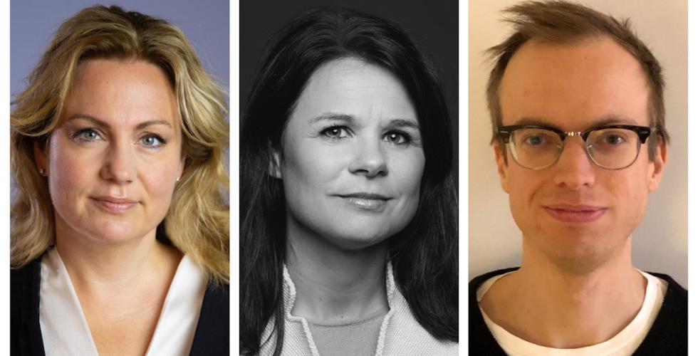 F.v. Anne Marie Frøseth, Vibeke Blaker Strand og Sondre Torp Helmersen (Foto: UiB, UiO, UiT)