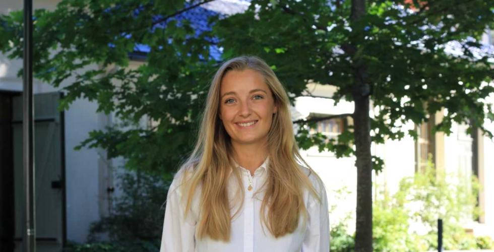 Hannah Brænden vant UiOs bærekraftpris. Foto: Zoha Shima Høegh-Omdal Saatchi / UiO