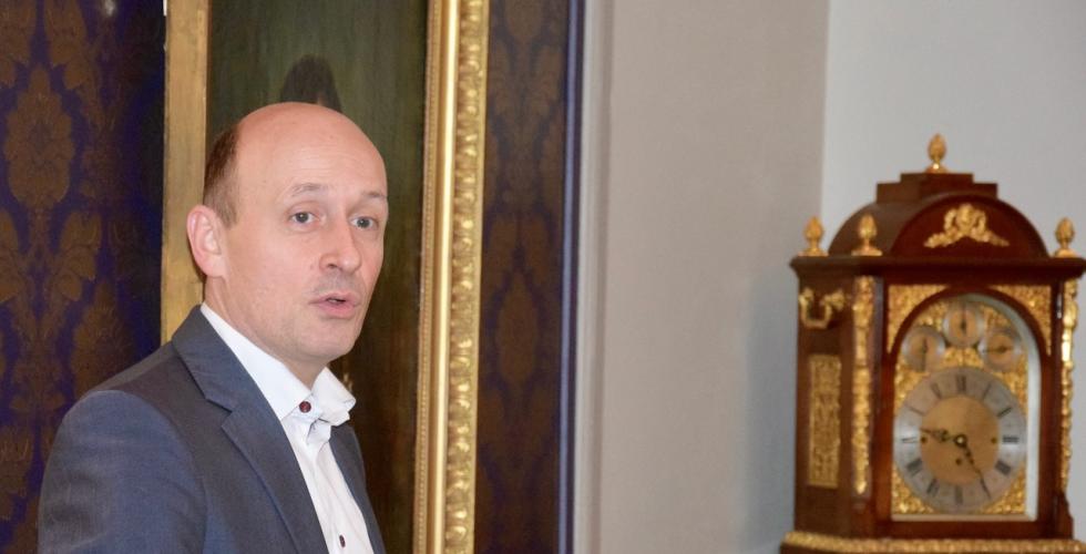 Dekan Karl Harald Søvig ved UiB (Foto: Ole-Martin Gangnes)