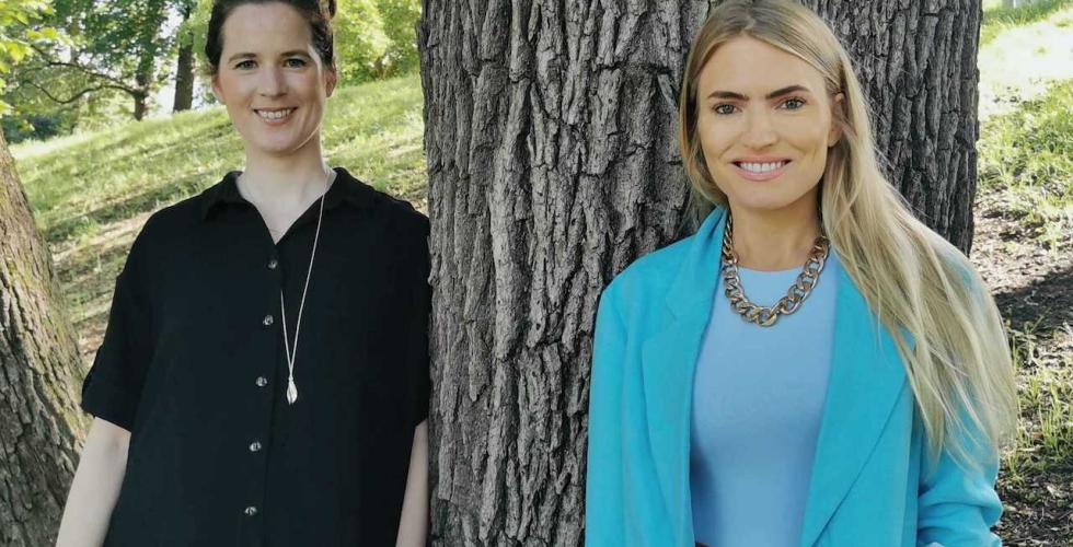 F.v. Marie Louise Sunde og Isabelle Ringnes (Foto: Equality Check)