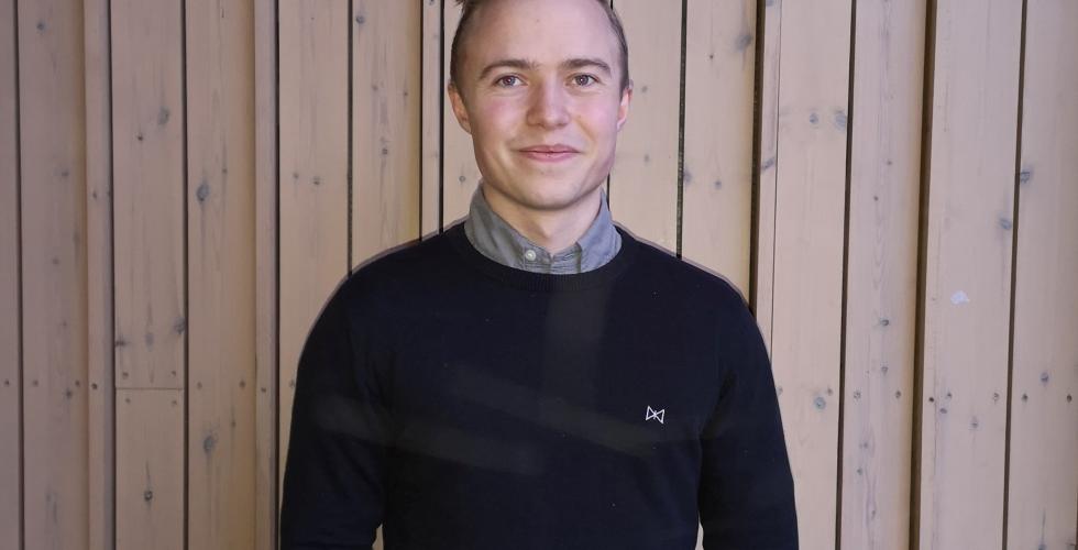 Sondre Lie, leder for Juristforbundet Student