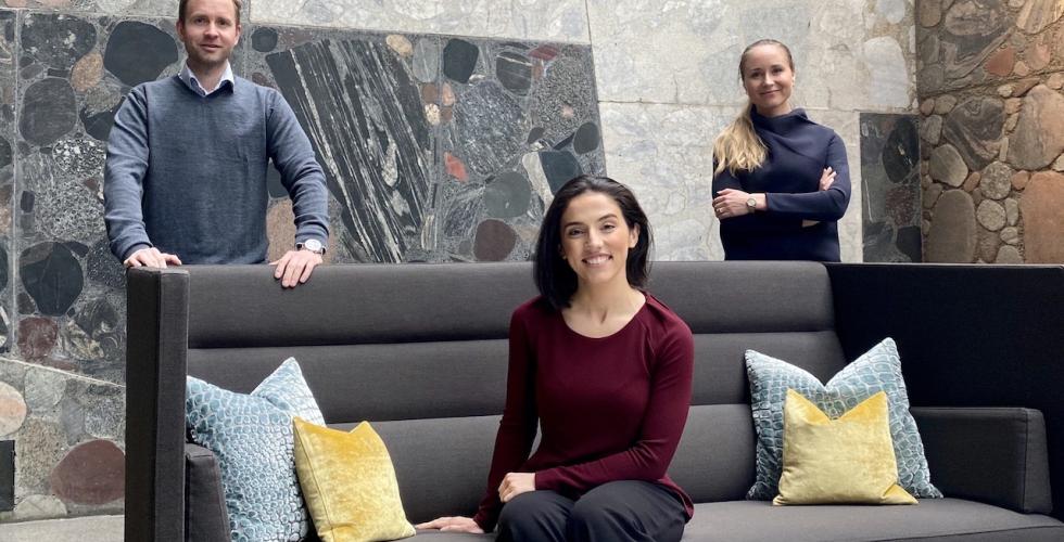 Stian Heimdal, Vjosa Maxhuni og Julie Almedal Hellevik