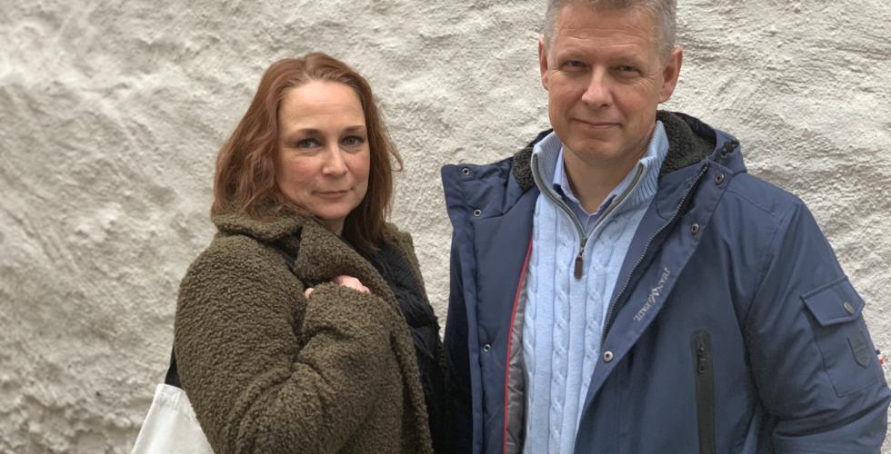 Susanne Eliassen og Curt A. Lier (Foto: Ole-Martin Gangnes)