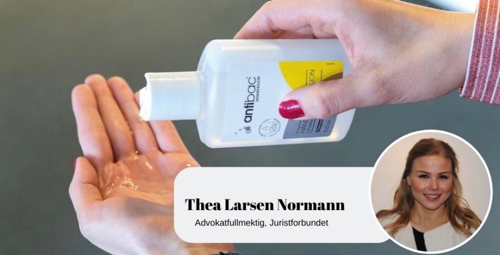 Thea Larsen Normann (Foto: Foto: Gorm Kallestad/NTB scanpix og Juristforbundet) 