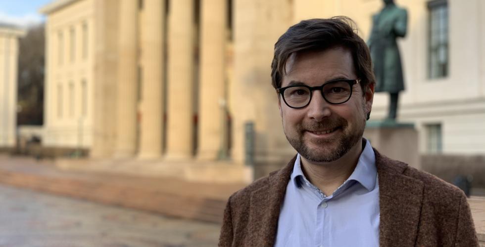 Jusprofessor Tobias Mahler. Foto: Tuva Bønke Grønning