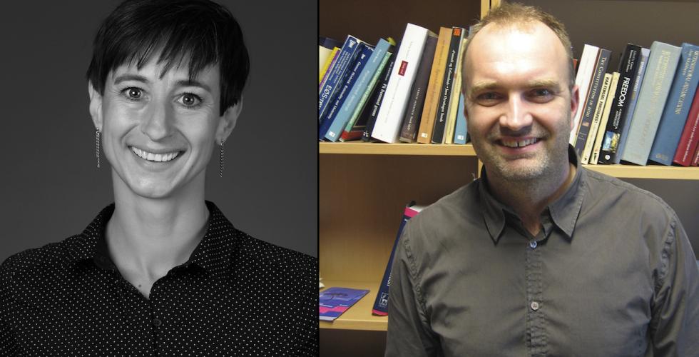 Ingunn Ikdahl og Christoffer Conrad Eriksen (Foto: UiO)