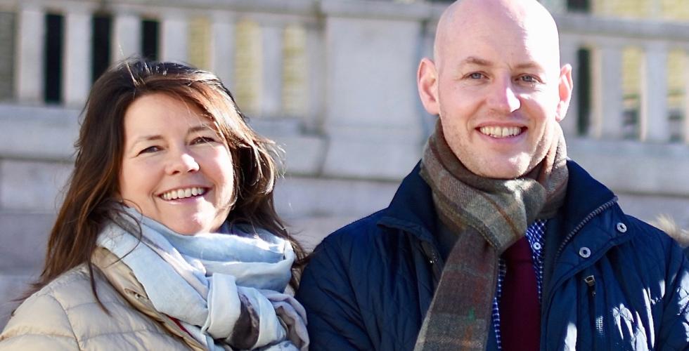 Marianne Børseth og Are Andersen Frykholm (Foto: Tore Letvik)