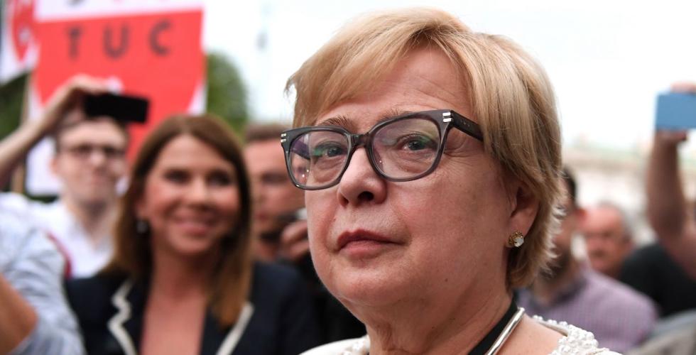 Malgorzata Gersdorf (Foto: AFP/Janek Skarzynski)